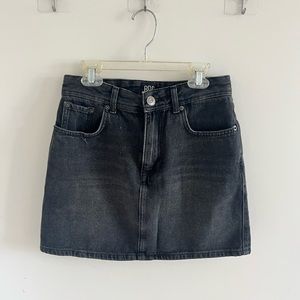 Urban outfitters black denim BDG mini skirt size S